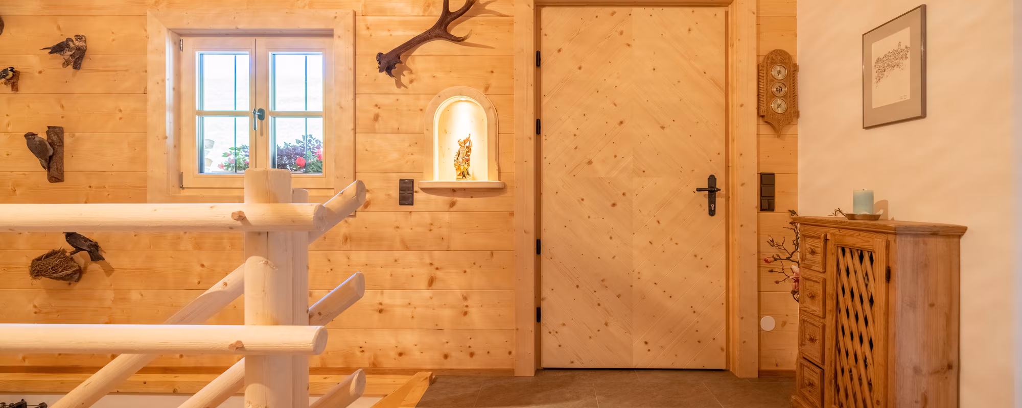 Stiegenhaus in Holzbauweise