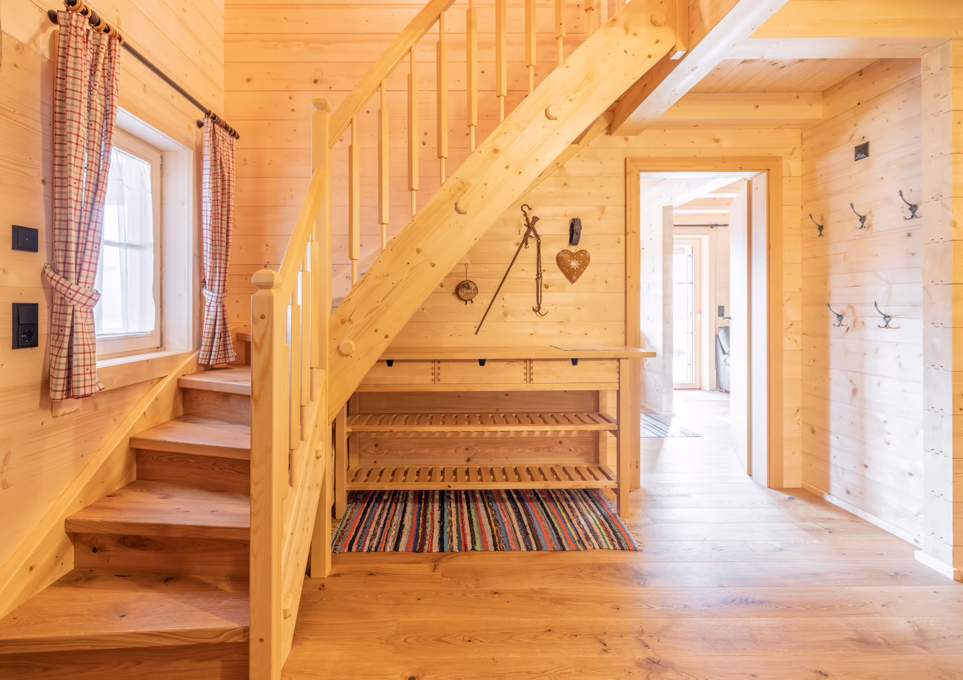 Stiegenhaus aus Holz