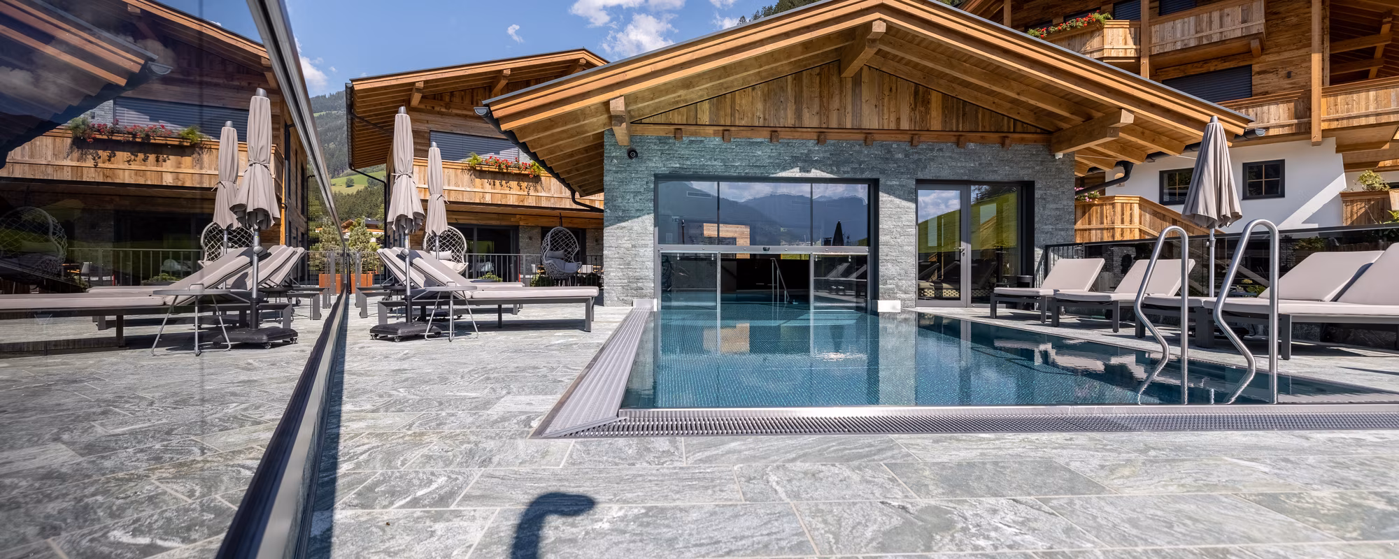 Außenpool für Urlaubsgäste